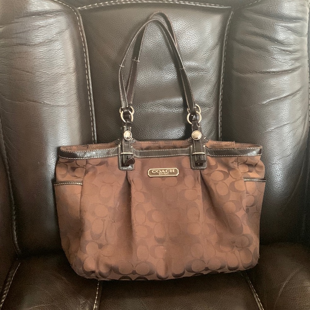 Cute Brown Coach Purse